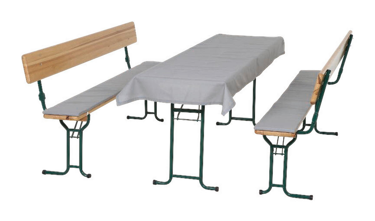 Auflagenset Festzeltgarnitur Festzeltgarnitur - hellgrau