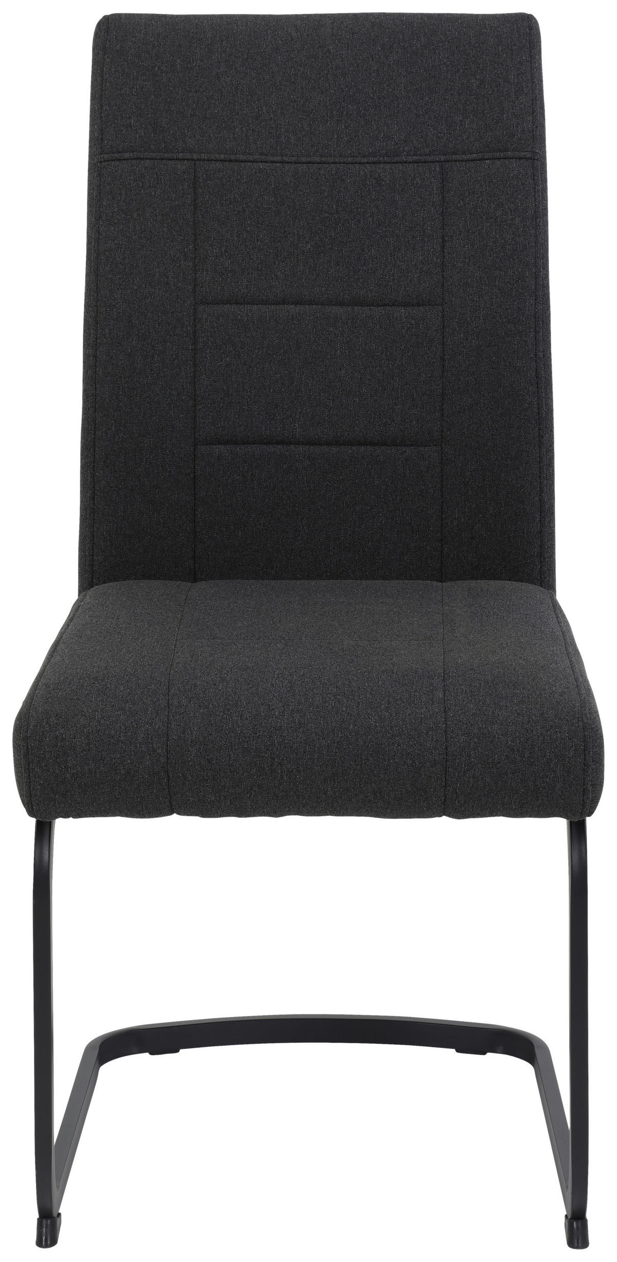 Schwingstuhl Brindisi, 4er-Set anthrazit Metall Webstoff B/H/T: ca. 48x98,5x67 cm Brindisi, 4er-Set - anthrazit (48,00/98,50/67,00cm) - Hela