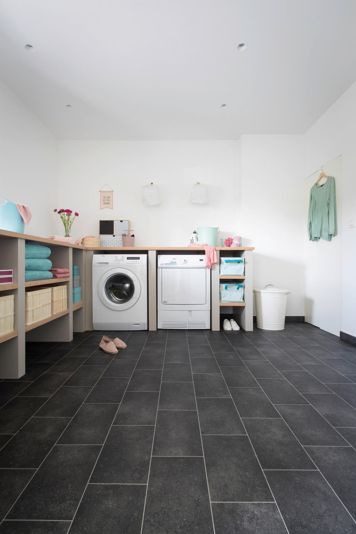 Vinylboden Rapido schwarz Fliese B: ca. 200 cm pro m² Rapido - schwarz (200,00cm)