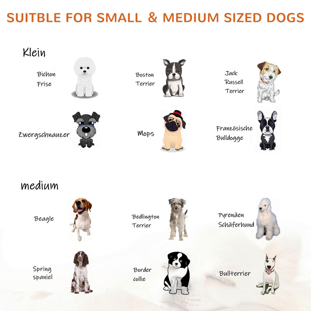 PawHut Hunde-Zubehör weiß Polypropylen B/H/L: ca. 36x185x71 cm Hundegitter - weiß (71,00/36,00/185,00cm) - PawHut