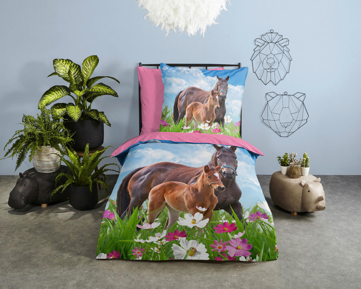 Bettwäsche Dora Multi Baumwolle B/L: ca. 135x200 cm Dora - Multi (135,00/200,00cm) - Good Morning