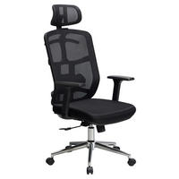 Drehstuhl schwarz Bürostuhl - schwarz (68,00/130,00/68,00cm) - Amstyle