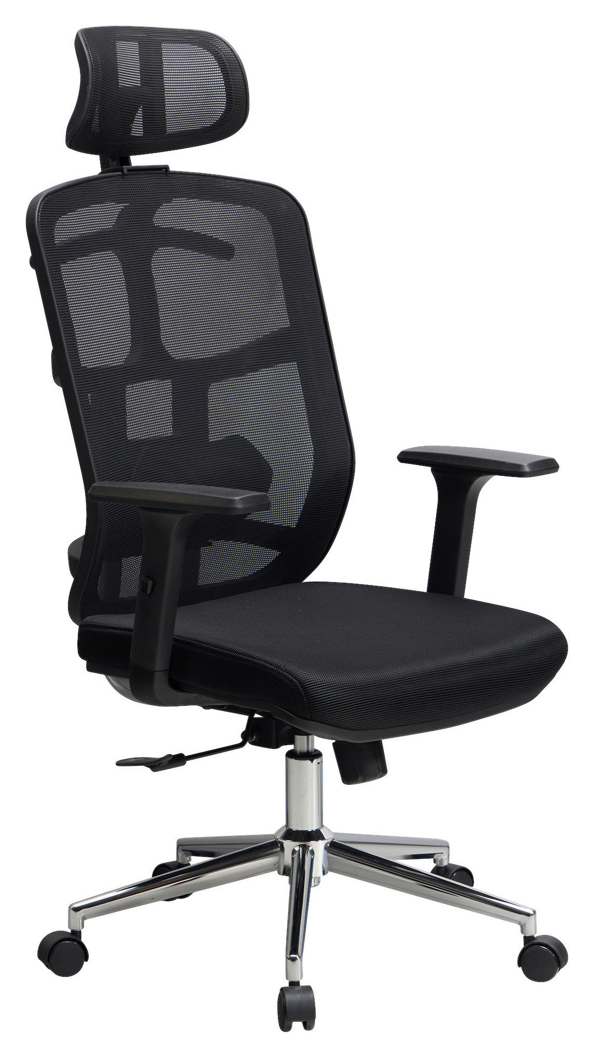 Drehstuhl schwarz Bürostuhl - schwarz (68,00/130,00/68,00cm) - Amstyle
