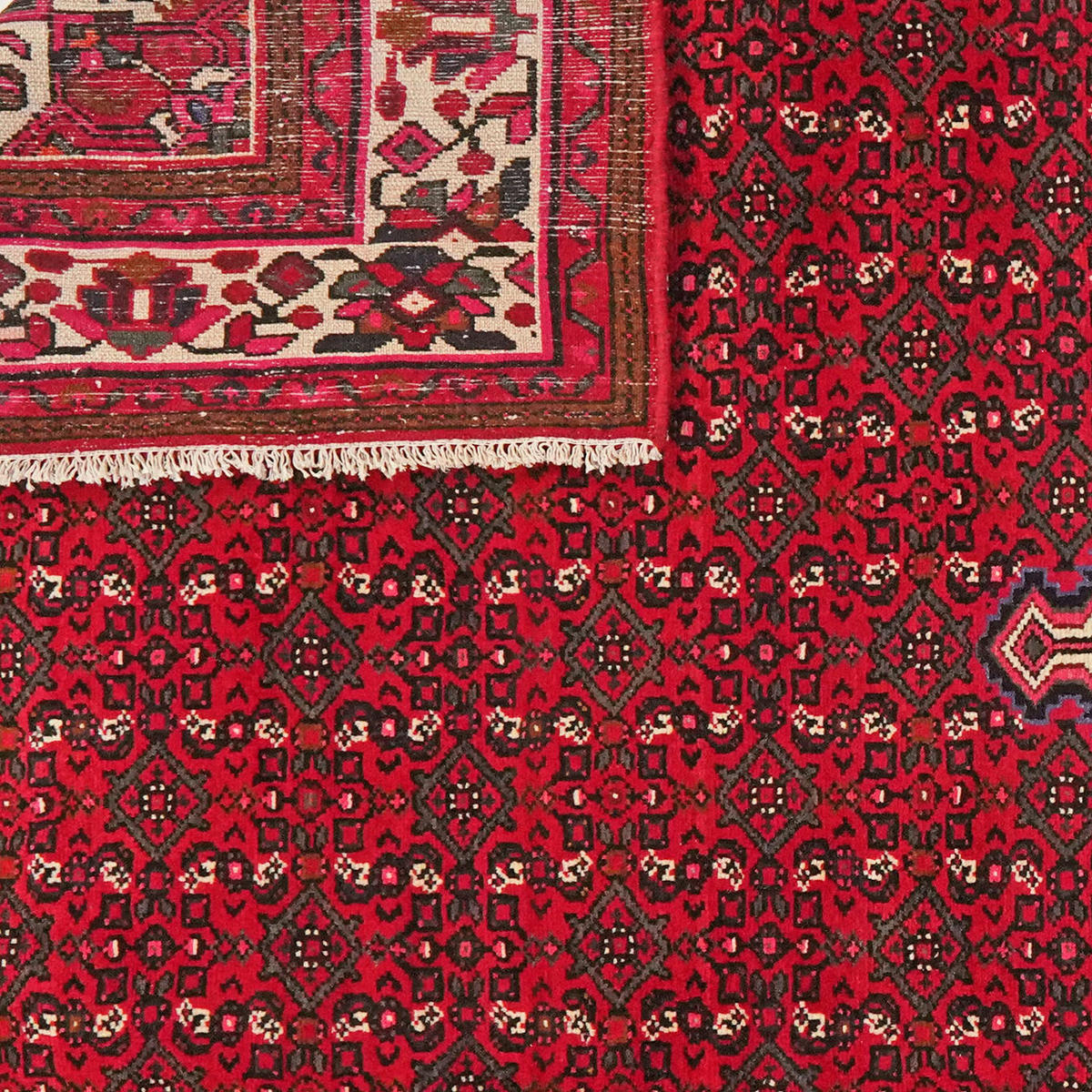 PersaTepp Teppich Hosseinabad rot B/L: ca. 212x295 cm Hosseinabad - rot (212,00/295,00cm) - PersaTepp