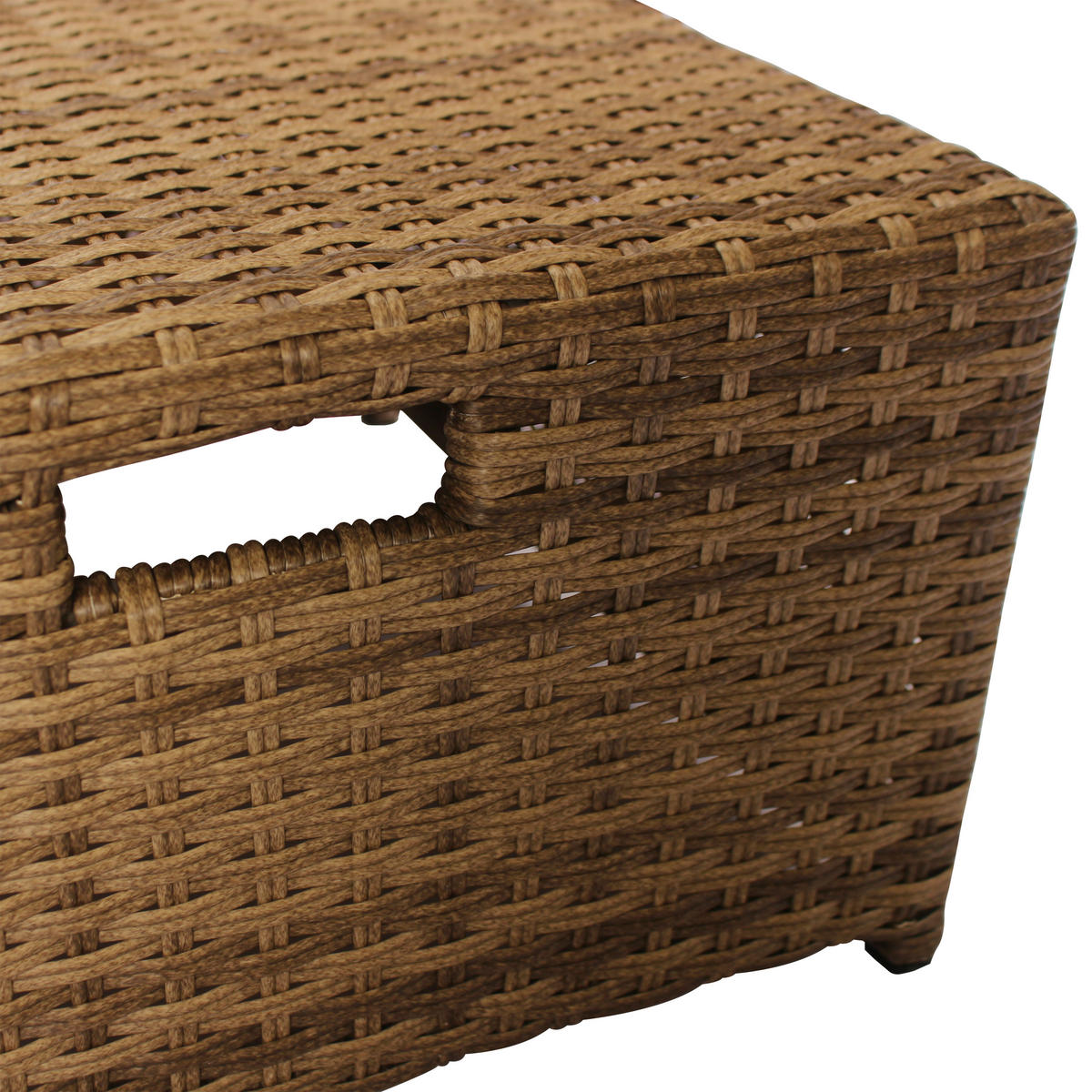 POCOline Gartensitzgruppe Lund braun Polyrattangeflecht Lund - braun/natur - POCOline