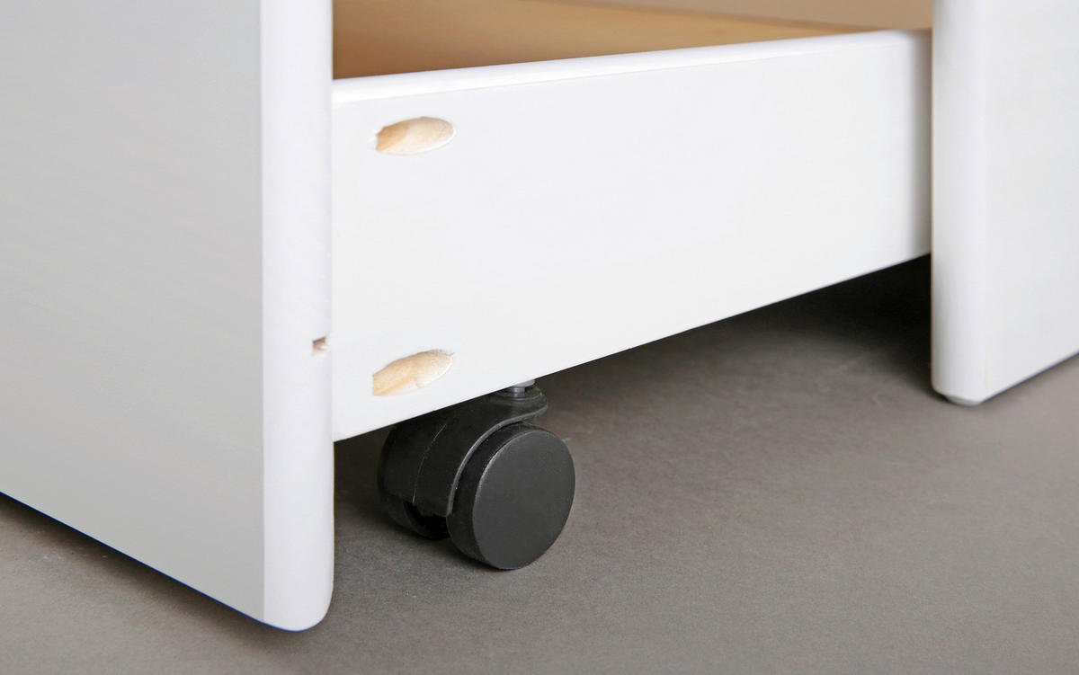 Funktionsbett RIEKA 90x200 weiß RIEKA 90x200 - weiß (205,00/98,00/63,00cm) - Inter Link