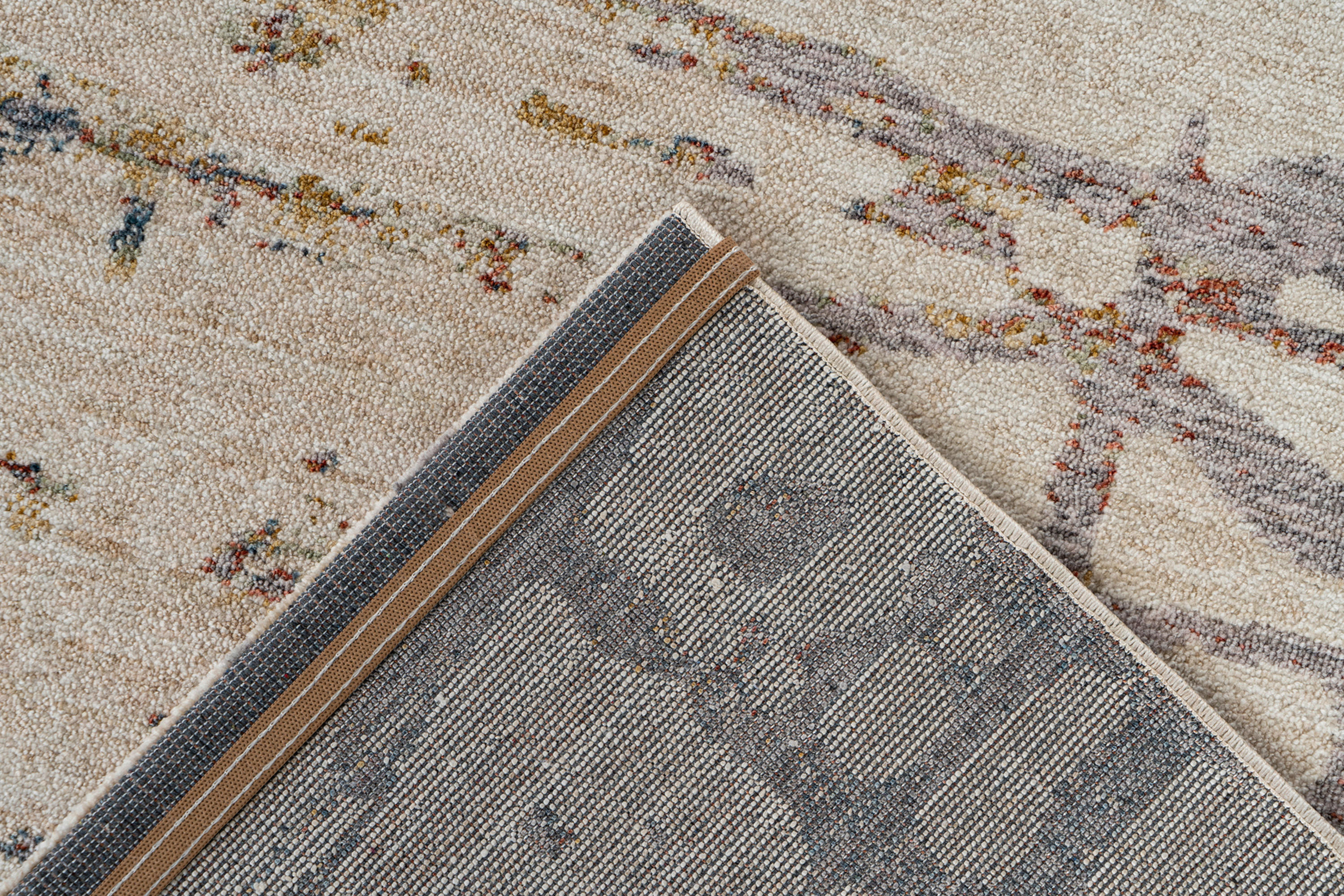 360Living Teppich Jaka creme B/L: ca. 120x170 cm Jaka - creme/multicolor (120,00/170,00cm) - 360Living