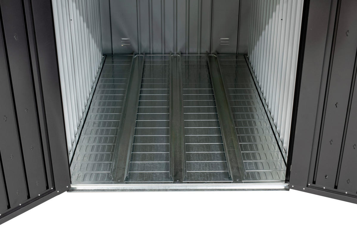 Westmann Fahrradgarage Velos schwarz B/H/L: ca. 133x151x222 cm Velos - schwarz (222,00/133,00/151,00cm) - Westmann