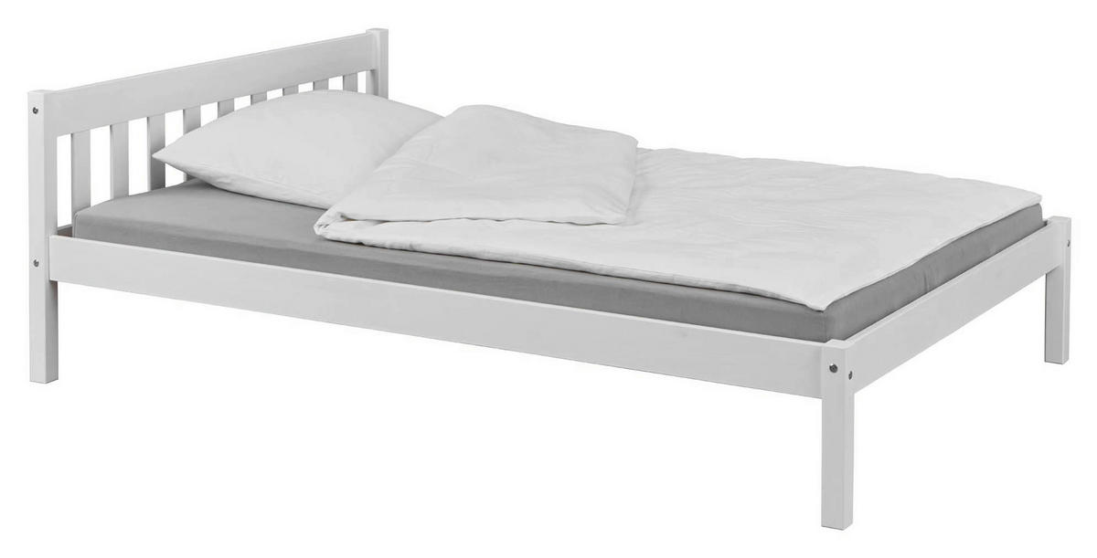 Bett Vilmar weiß Liegefläche B/L: ca. 140x200 cm Vilmar - weiß (148,00/70,00/210,00cm)