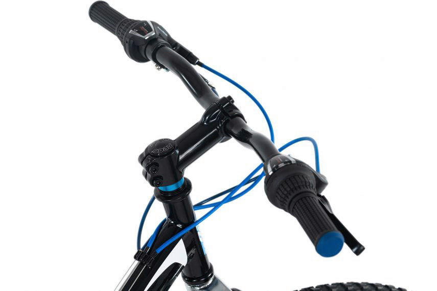 KS-Cycling Mountainbike Topspin Fully Topspin 26 Zoll Rahmenhöhe 51 cm 21 Gänge schwarz schwarz ca. 26 Zoll Topspin - blau/schwarz - KS-Cycling