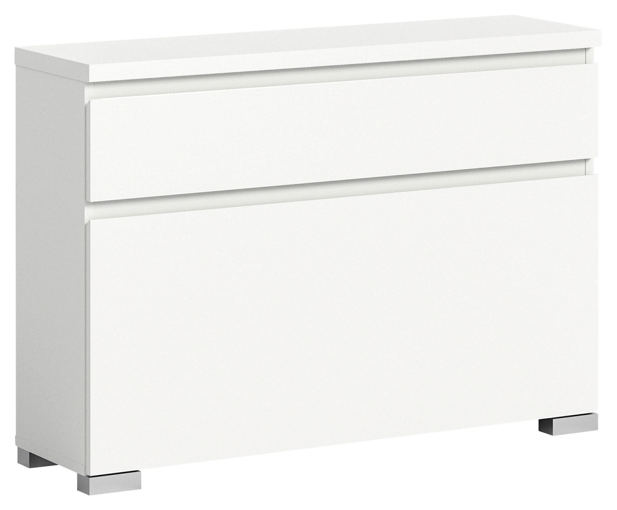 Schuhschrank Shoelove weiß B/H/T: ca. 95x67x27 cm Shoelove - weiß (95,00/67,00/27,00cm) - xonox.home