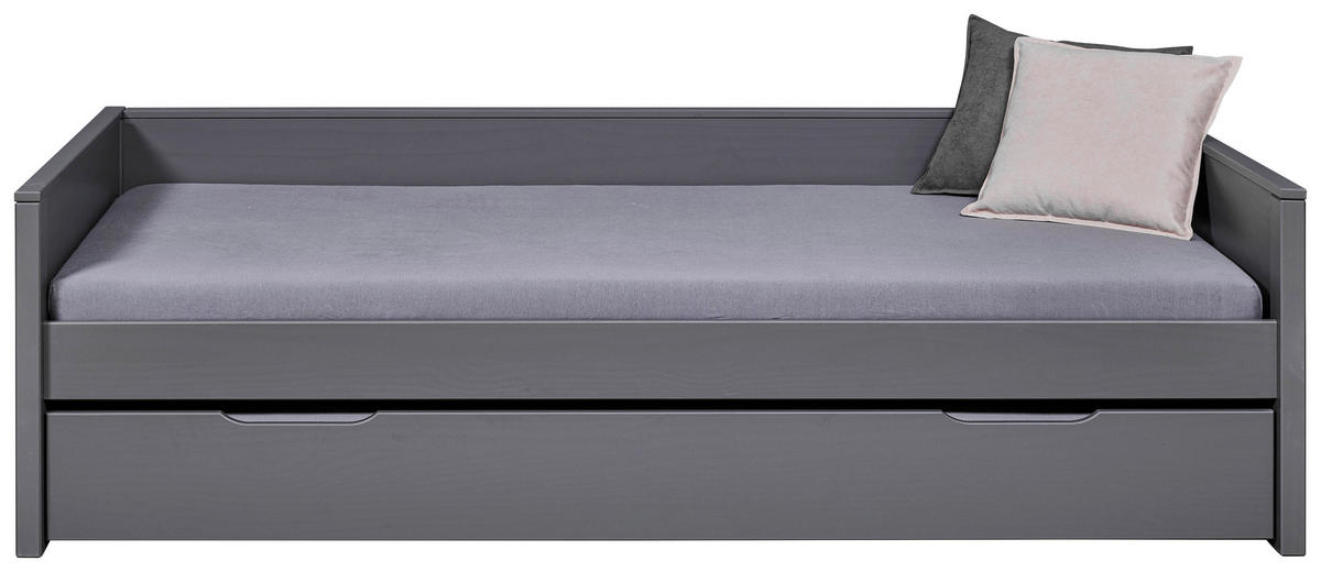 Funktionsbett DREAM THE FUTURE grau DREAM THE FUTURE - grau (208,40/60,00/98,20cm) - Inter Link