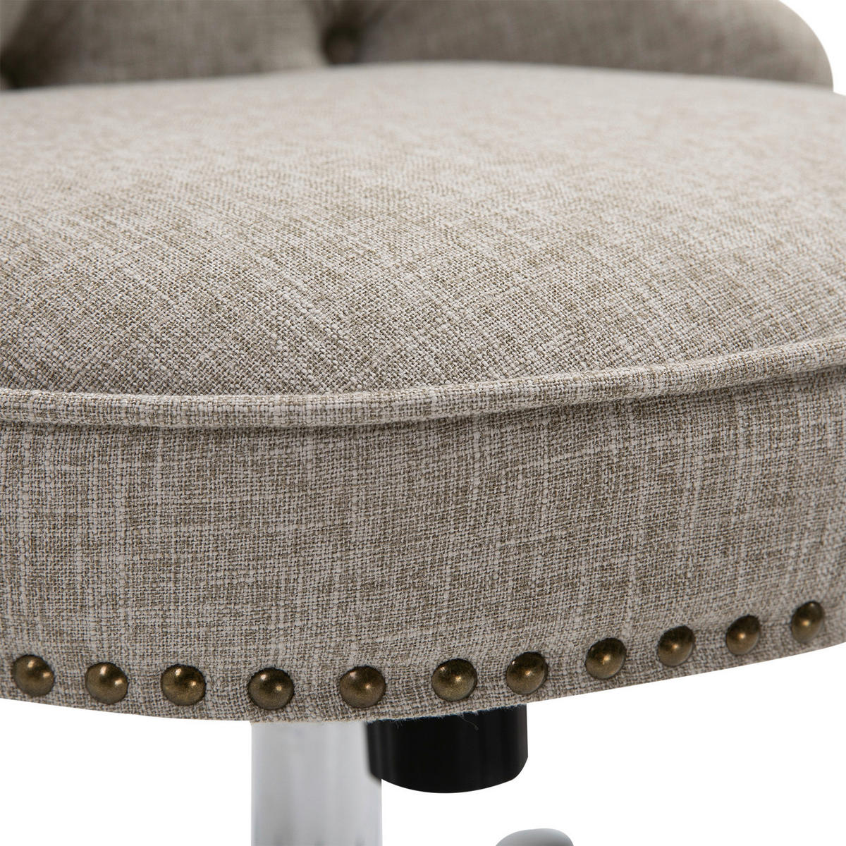 Drehstuhl 836-117 grau 836-117 - grau (54,00/84,00/65,50cm) - HOMCOM