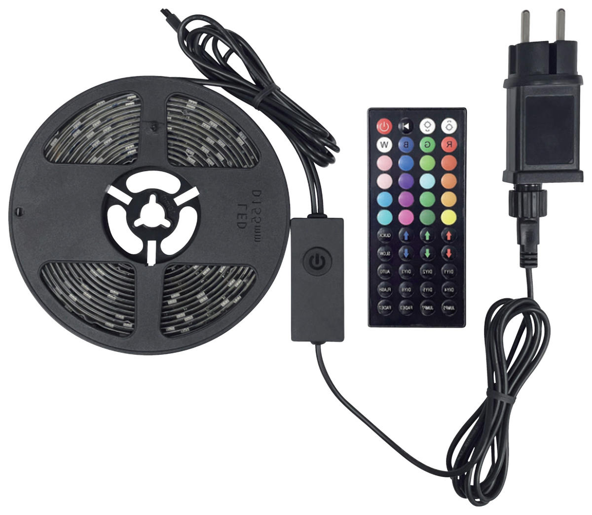 Blulaxa Outdoor-LED-RGB-Lichtband L: ca. 500 cm LED-RGB-Lichtband_Outdoor - (500,00cm) - Blulaxa