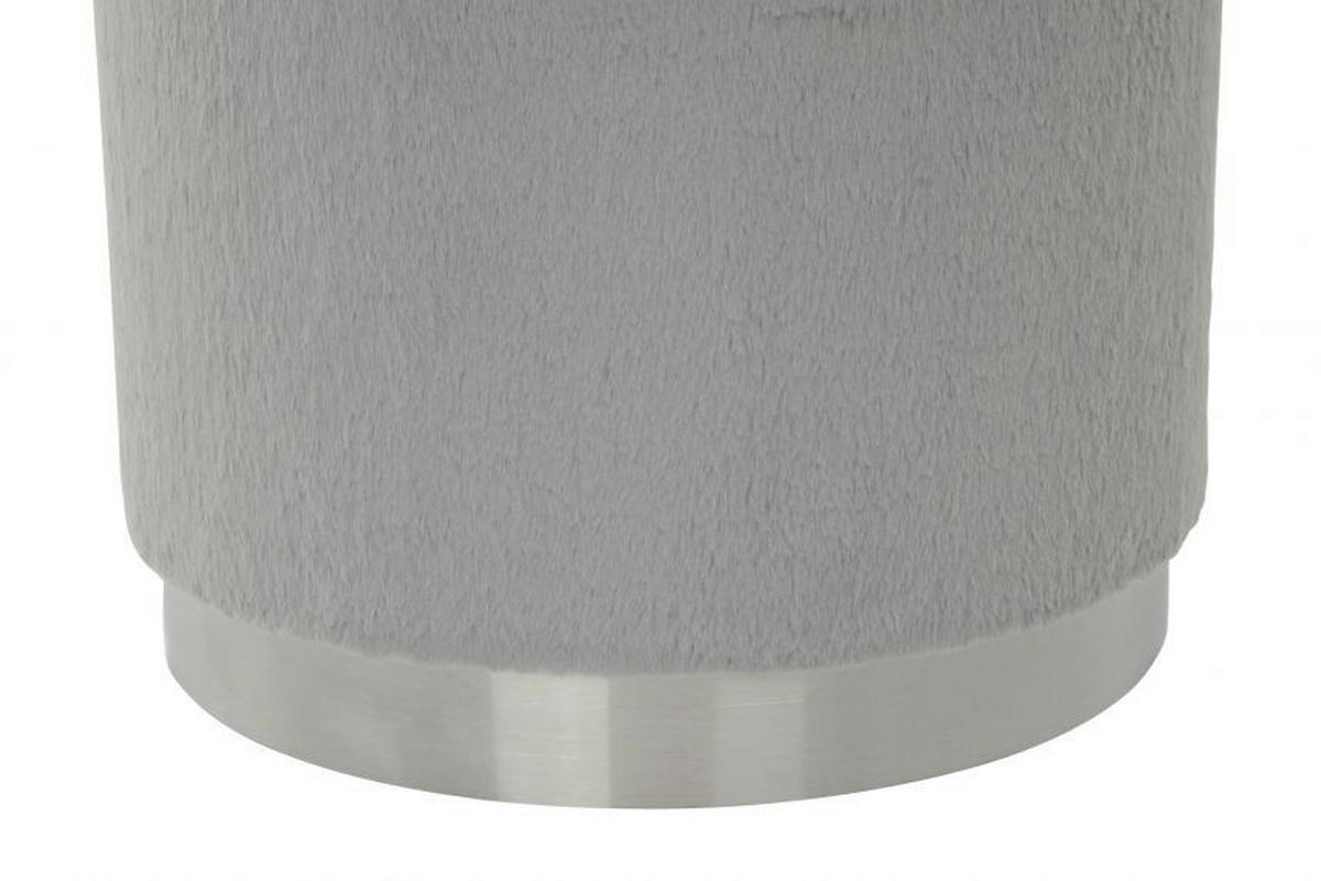 Kayoom Hocker Nona 200 graublau B/H/L: ca. 36x44x36 cm Nona 200 - graublau (36,00/36,00/44,00cm) - Kayoom