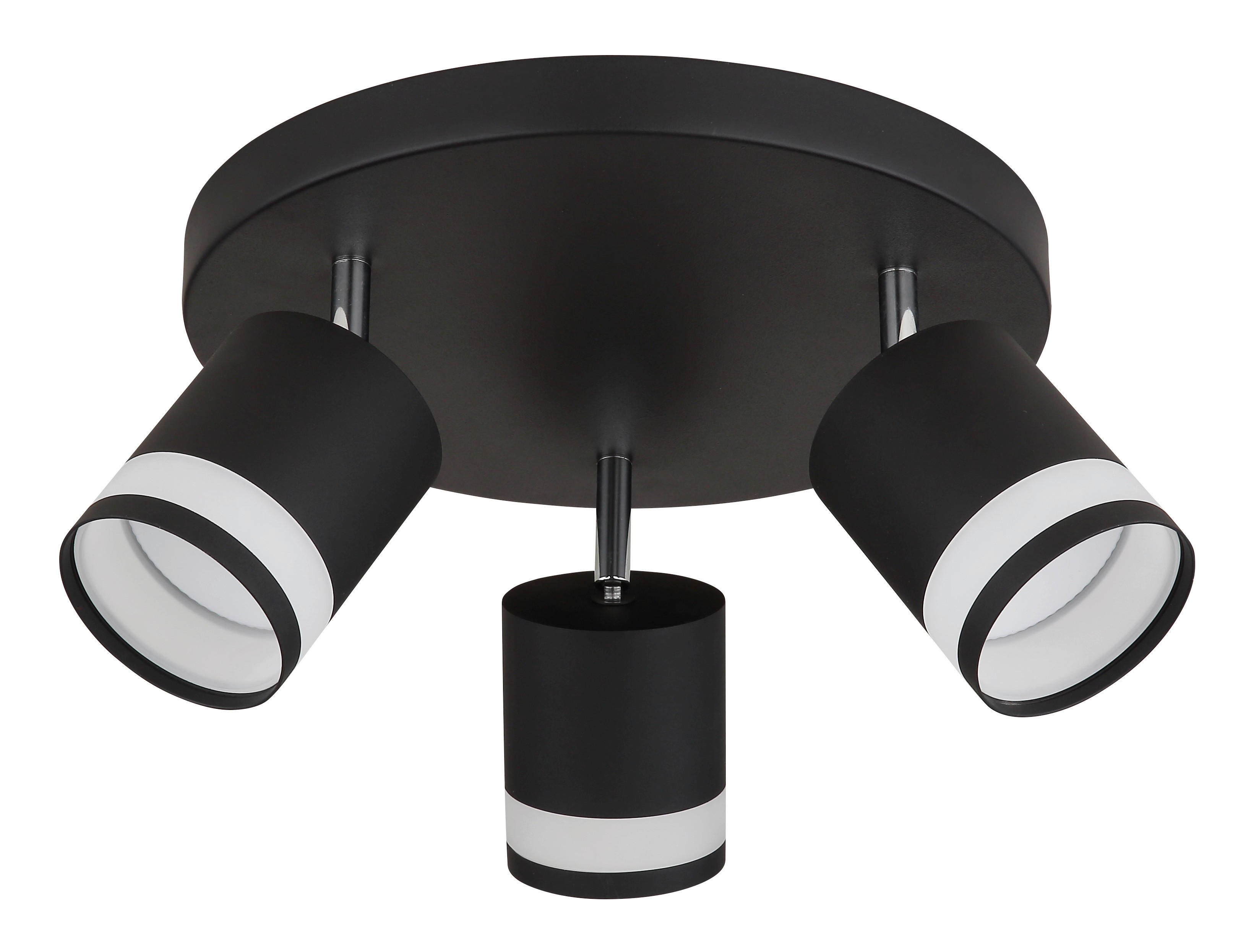 GLOBO Strahler Lucero - schwarz/Opal (30,00/18,50cm) - GLOBO