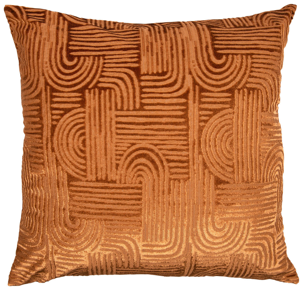 Dekokissen Dekokissen_Silvia 45x45cm kupfer - Kupfer (45,00/45,00cm)