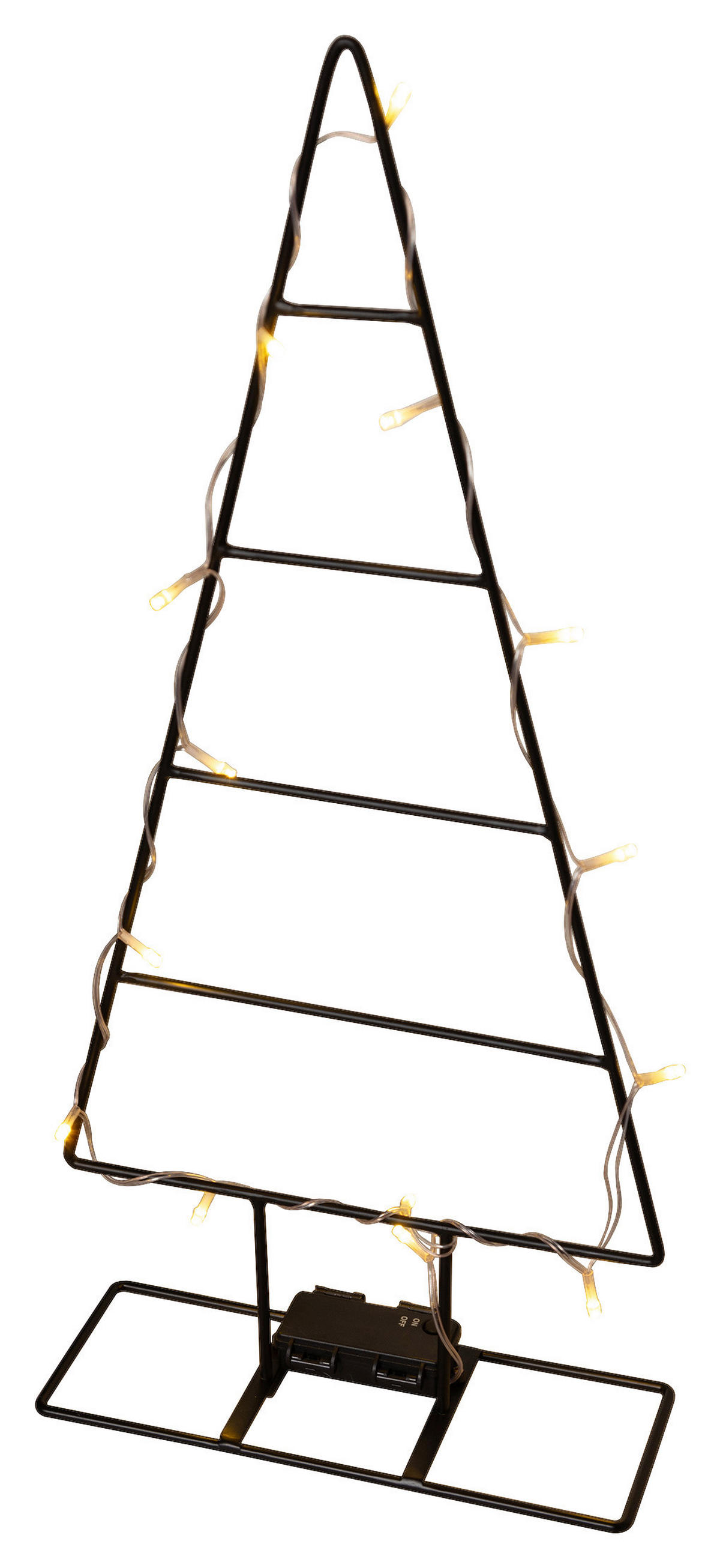 Weihnachtsbaum Weihnachtsbaum - warmweiß/schwarz