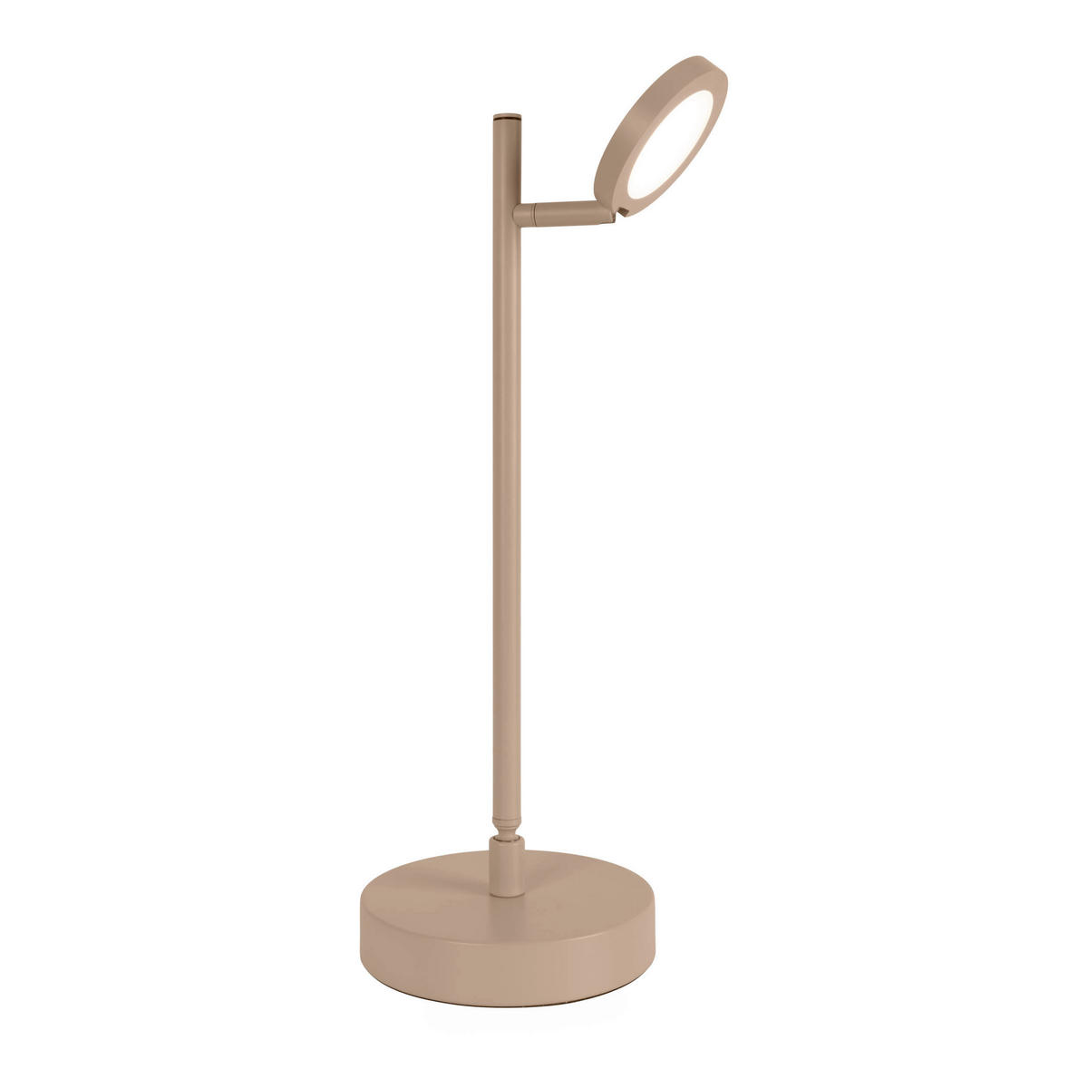 Näve Leuchten LED-Tischleuchte beige Metall B/H/T: ca. 22,6x45x16 cm LUPA - beige (22,60/45,00/16,00cm) - Näve Leuchten
