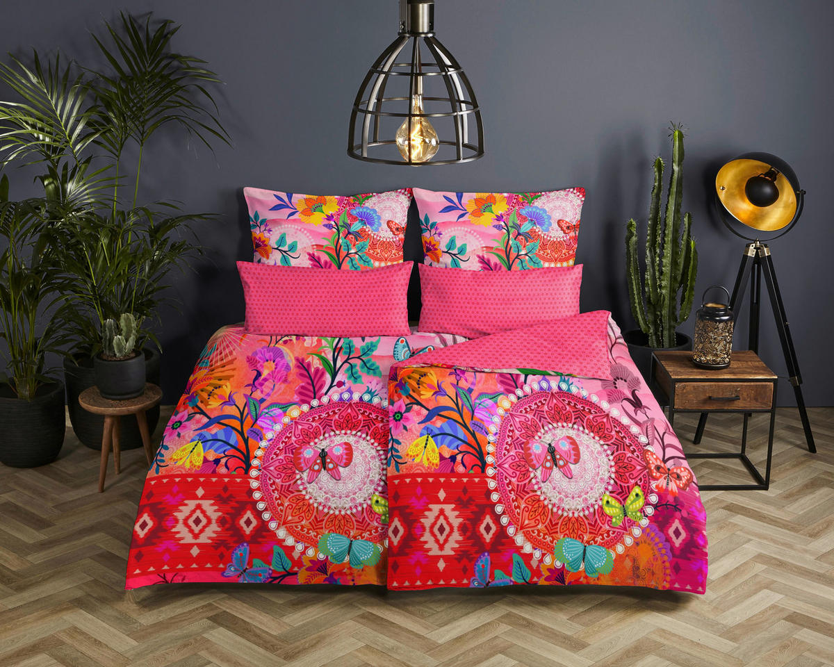 Bettwäsche Giselah Multi Baumwolle B/L: ca. 155x220 cm Giselah - Multi (155,00/220,00cm) - HIP