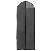Axentia Kleiderhülle grau Stoff B/H/L: ca. 60x2x150 cm Kleiderhülle_Sofia 150cm - grau (150,00/60,00/2,00cm) - Axentia