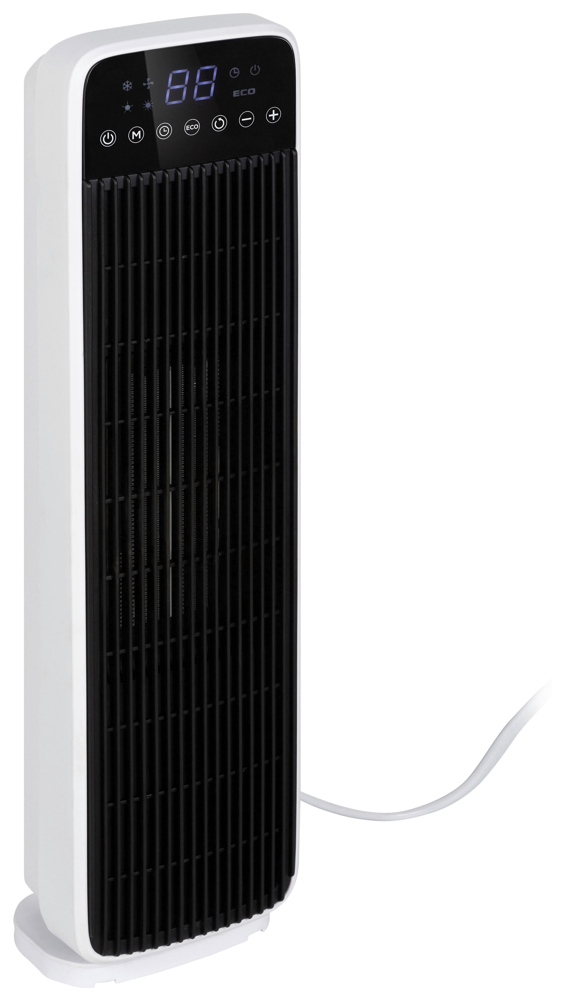 Heizlüfter TPH1109R-L schwarz weiß Kunststoff B/H/L: ca. 21,2x60,3x24,9 cm ca. 2000 W Turmheizlüfter_Levante - weiß/schwarz (24,90/21,20/60,30cm)