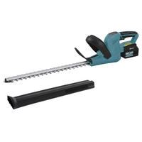 Outsunny Heckenschere blau B/H/L: ca. 17x17x86 cm Heckenschere - blau (86,00/17,00/17,00cm) - Outsunny