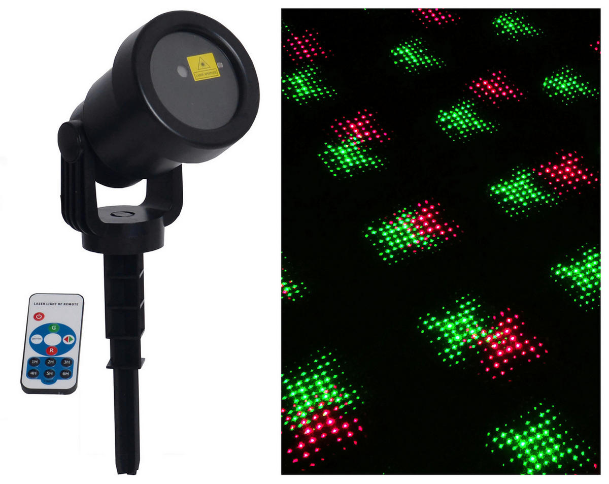 LED-Laser Erdspieß mit LED 5200861 H/D: ca. 40x10 cm LED Laser Erdspieß mit LED - (10,00/40,00cm) - Näve Leuchten