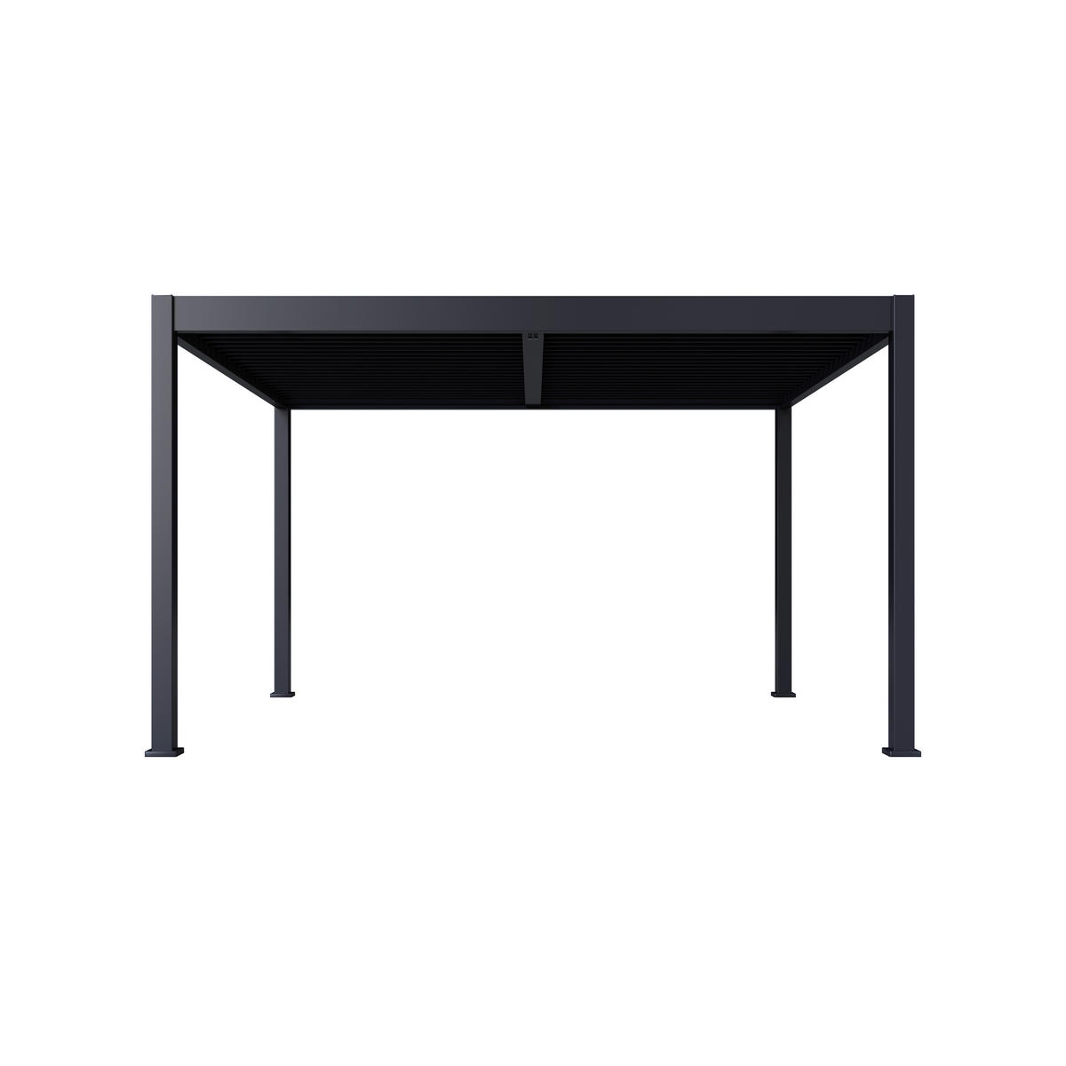 Paragon Outdoor Pergola Grand Tuscan anthrazit Aluminium B/H/L: ca. 433x256x370 cm Grand Tuscan - anthrazit (370,00/433,00/256,00cm) - Paragon Outdoor