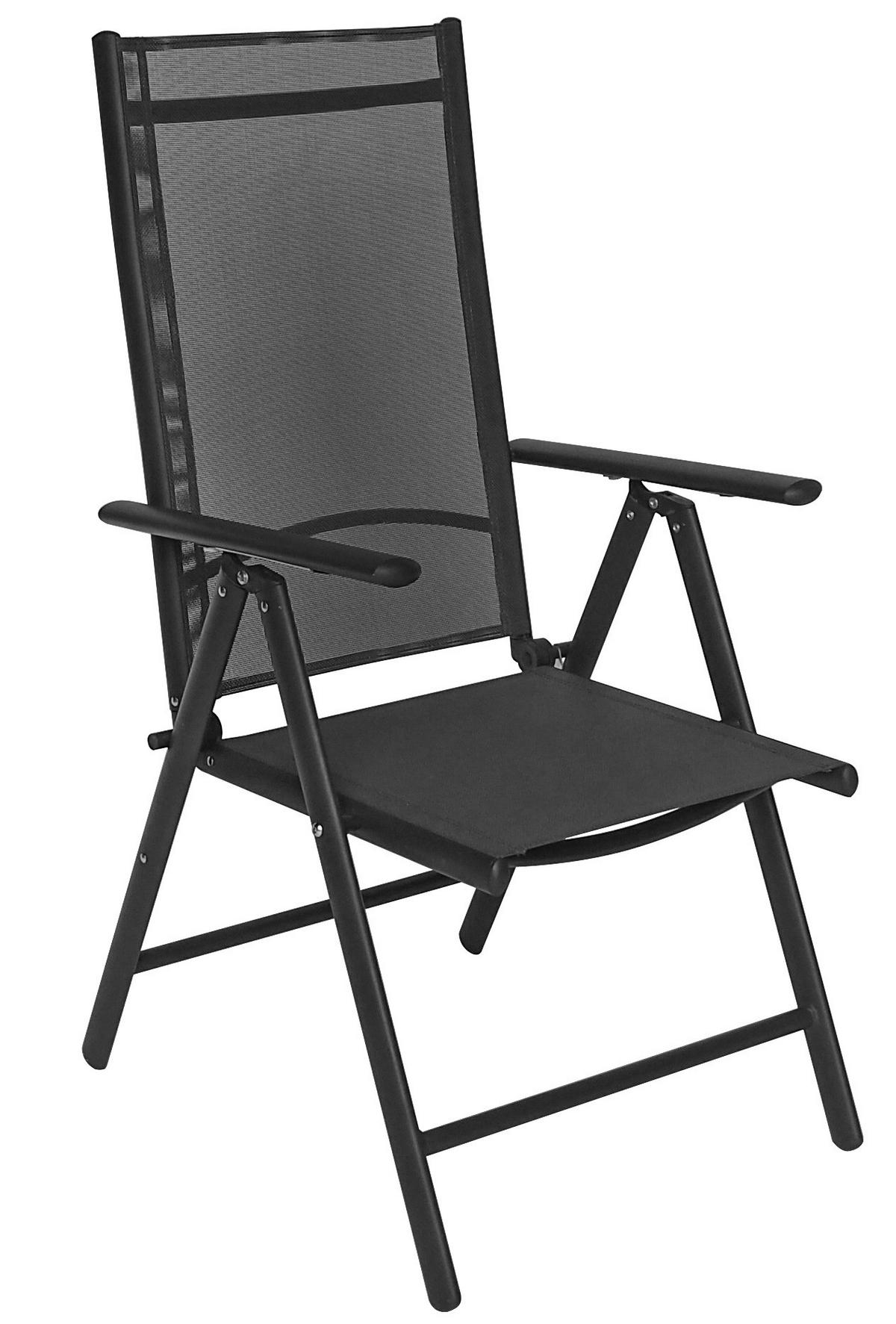 POCOline Klappsessel anthrazit Aluminium B/H/L: ca. 66x106x56 cm Klappsessel_Malta - anthrazit (56,00/66,00/106,00cm) - POCOline