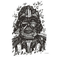 Komar Poster Star Wars Darth Vader Drawing Star Wars B/L: ca. 40x50 cm Star Wars Darth Vader Drawing - (40,00/50,00cm) - Komar
