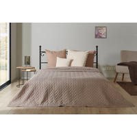 Tagesdecke Tagesdecke_Zopfmuster taupe - taupe (220,00/240,00cm)