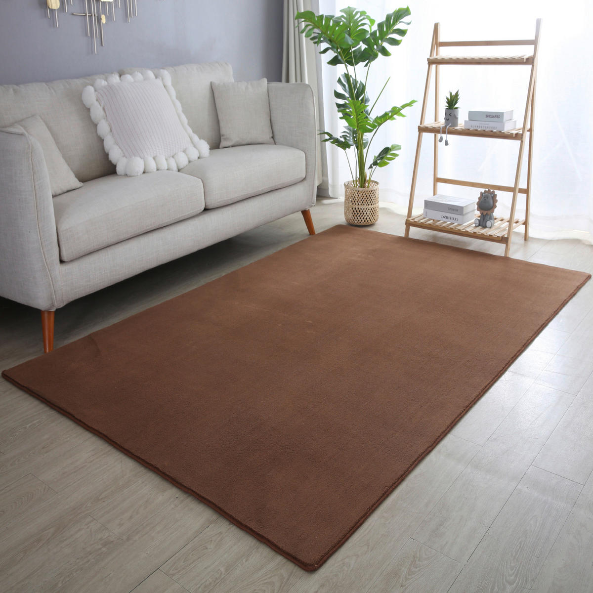Ayyildiz Teppich SKY braun B/L: ca. 80x250 cm SKY - braun (80,00/250,00cm) - Ayyildiz