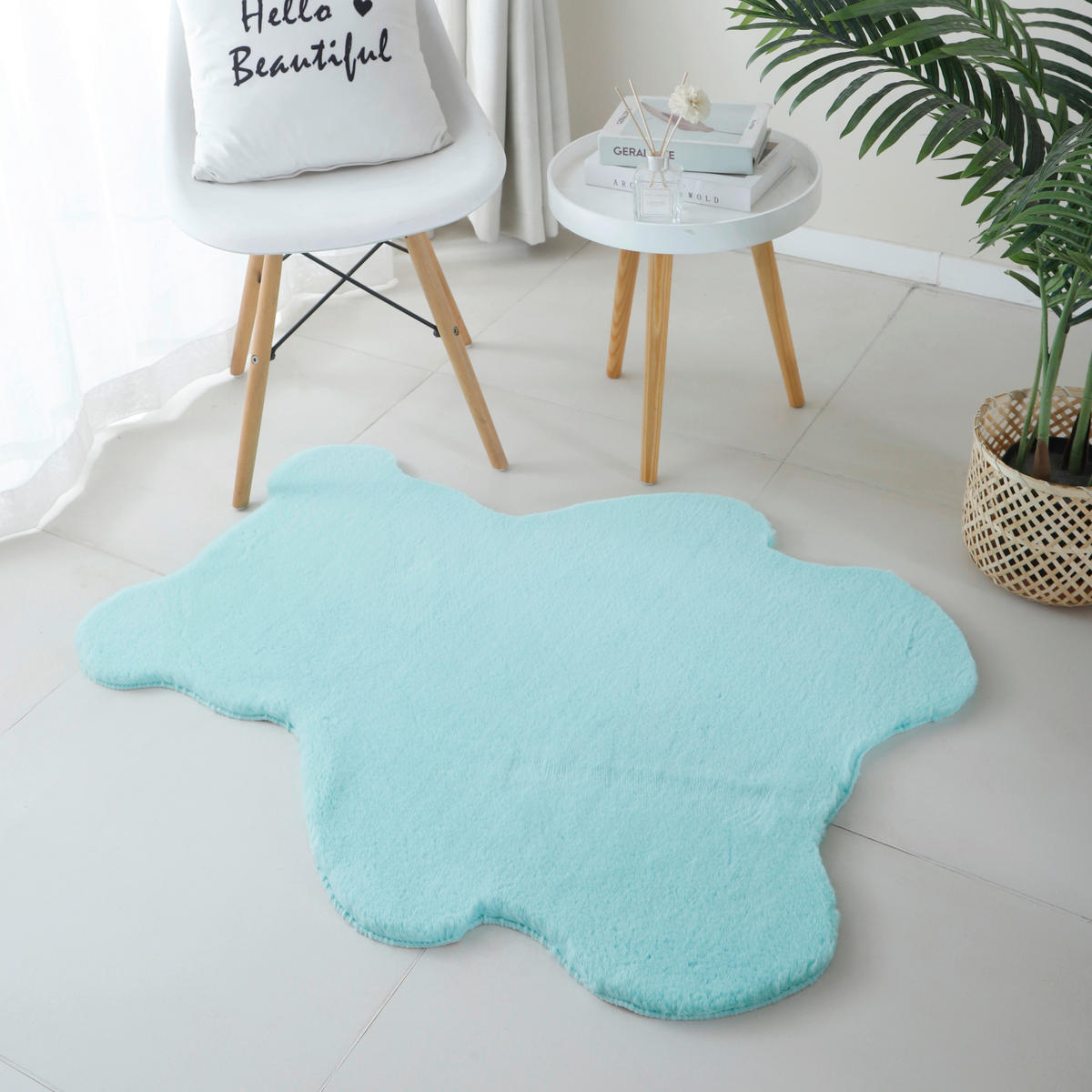 Ayyildiz Teppich CATY mint B/L: ca. 80x100 cm CATY - mint (80,00/100,00cm) - Ayyildiz