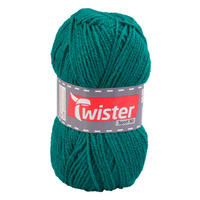 Handstrickgarn Twister Sport uni grün L: ca. 15000 cm Twister Sport uni - grün (15000,00cm) - Twister