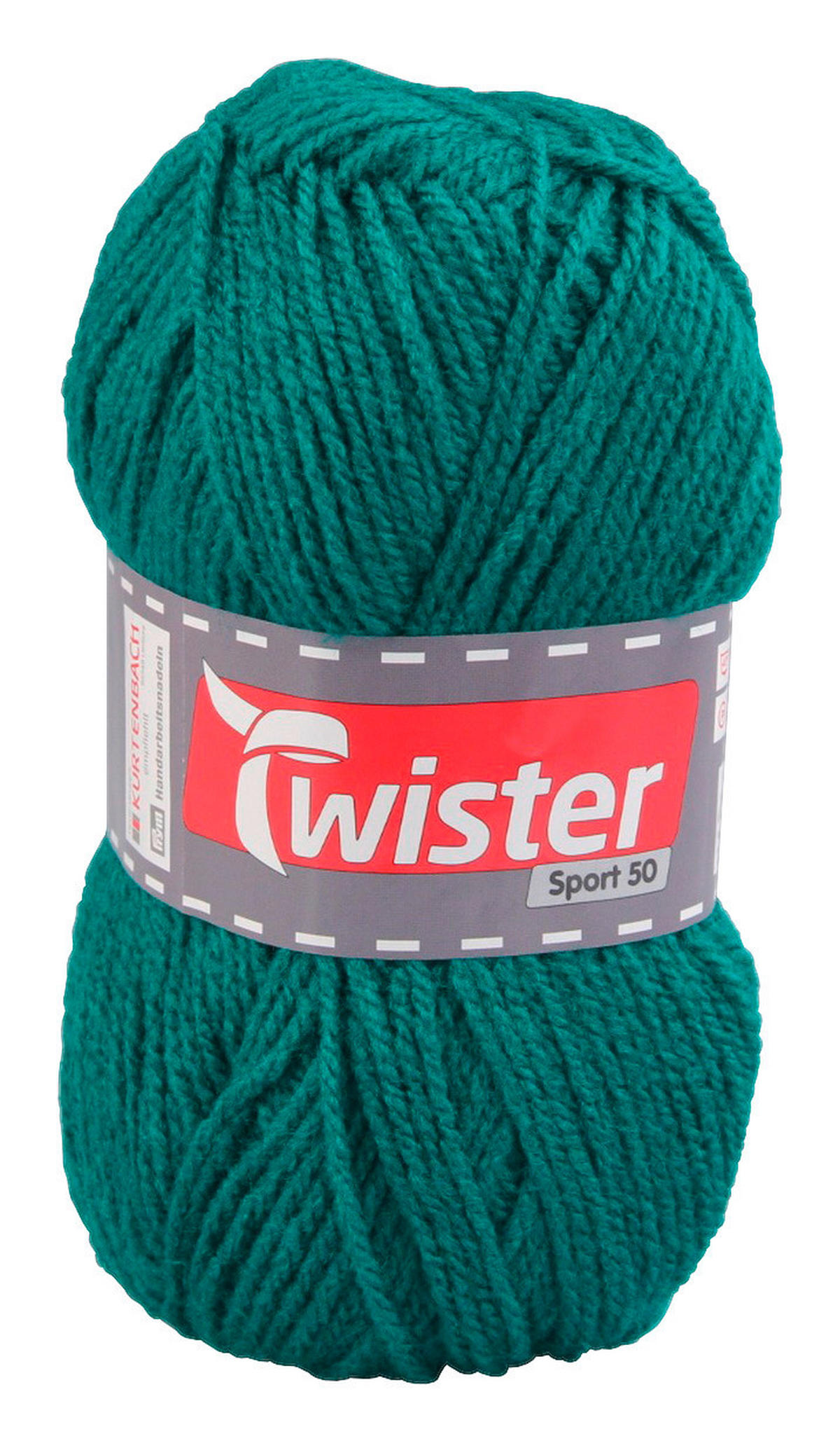 Handstrickgarn Twister Sport uni grün L: ca. 15000 cm Twister Sport uni - grün (15000,00cm) - Twister