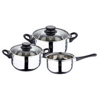 SAN IGNACIO Topfset TOLEDO silber Edelstahl 5 tlg. TOLEDO - silber - SAN IGNACIO
