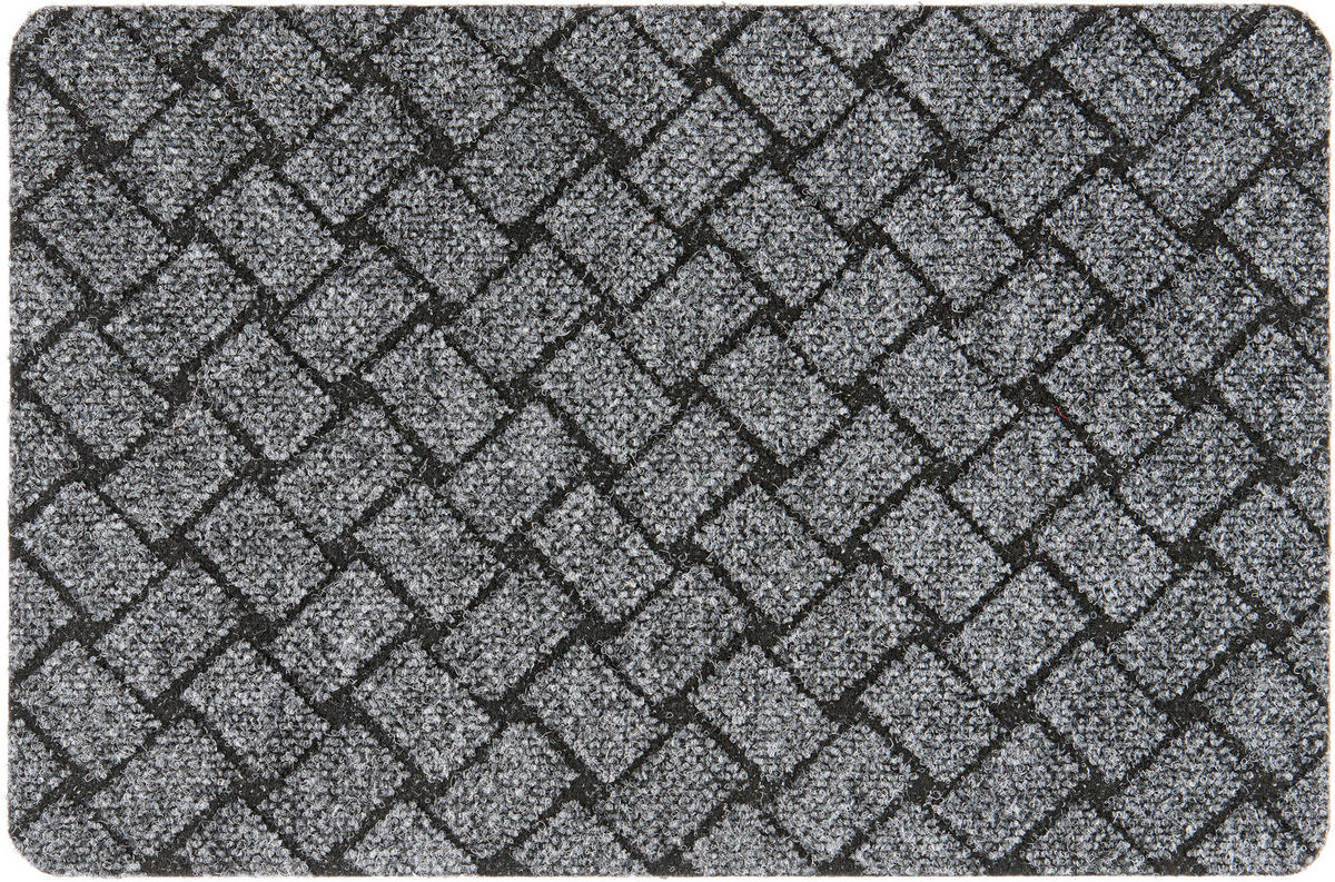 Fußmatte Tristan grau B/L: ca. 40x60 cm Tristan - grau (40,00/60,00cm)