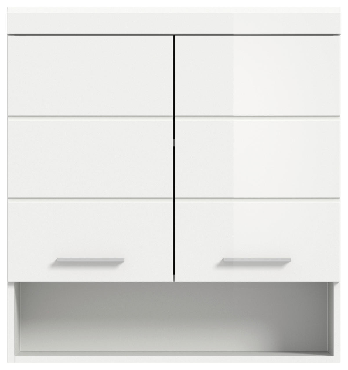 Badhängeschrank Scout weiß weiß Hochglanz B/H/T: ca. 74x79x24 cm Scout - weiß (74,00/79,00/24,00cm) - xonox.home