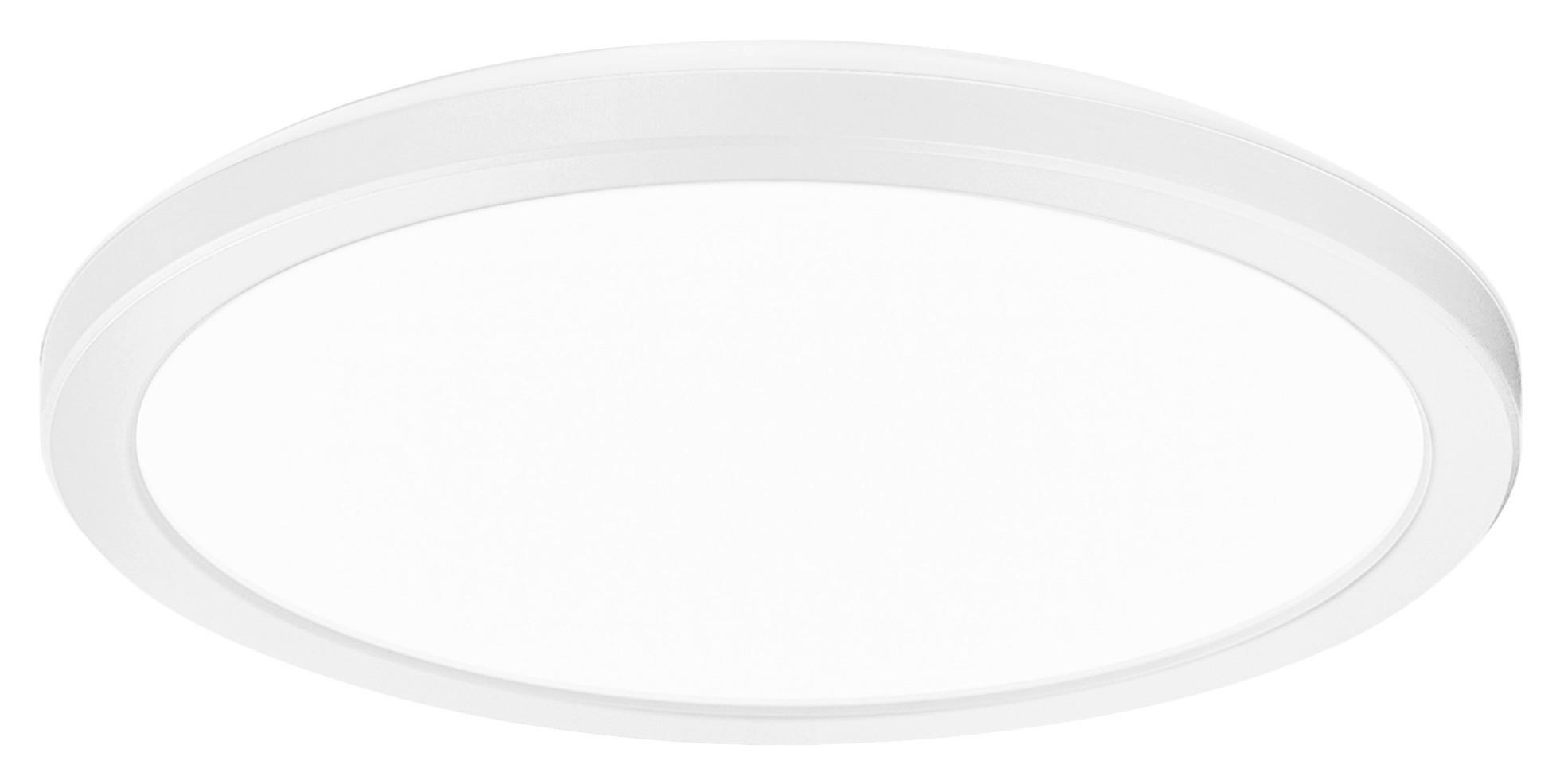 LEDVANCE Deckenleuchte Orbis 752825 weiß Kunststoff H/D: ca. 2,7x23,5 cm Orbis Ultra Slim - weiß (23,50/2,70cm) - Ledvance