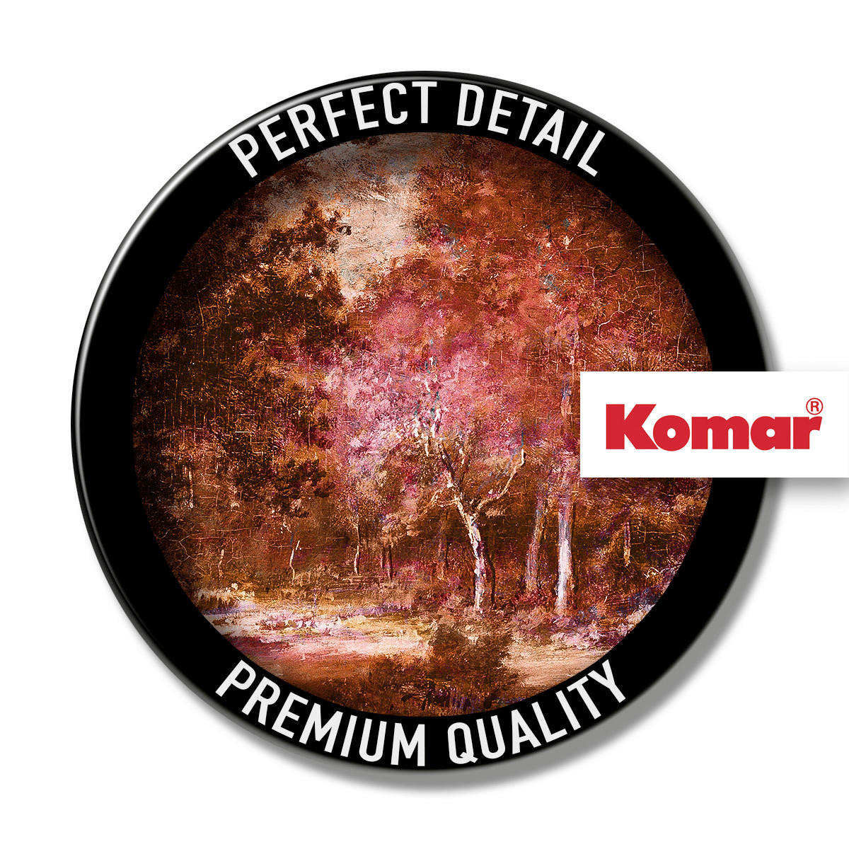 Komar Fototapete Autumna Rosso B/L: ca. 200x280 cm Autumna Rosso - (200,00/280,00cm) - Komar