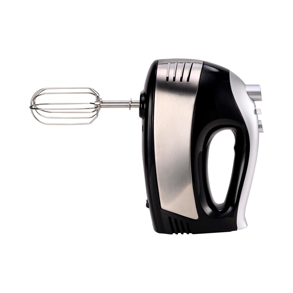 SWISS HOME Stabmixer schwarz silber Edelstahl B/H/L: ca. 11x15,5x21,5 cm PETIT - schwarz/silber (21,50/11,00/15,50cm) - SWISS HOME