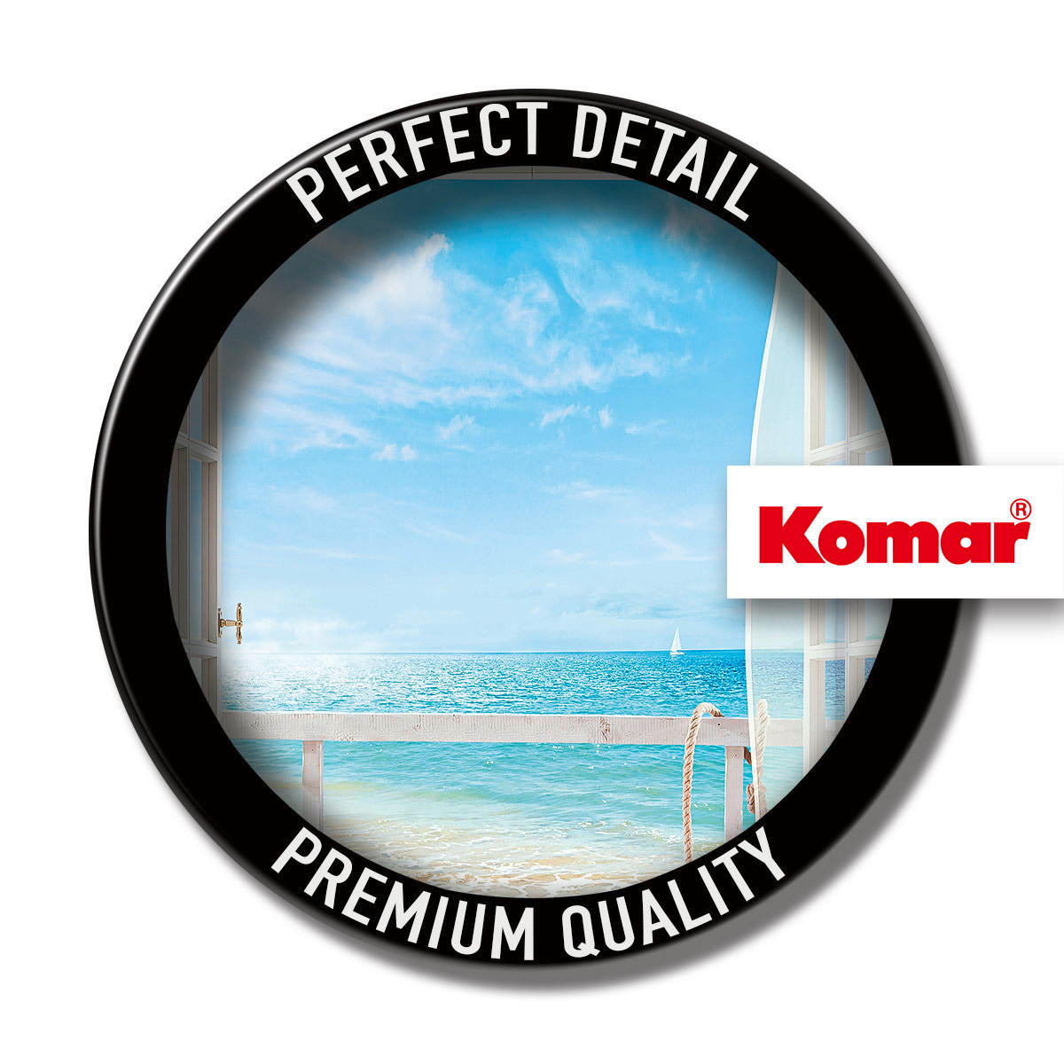 Komar Fototapete Malibu B/L: ca. 300x250 cm Malibu - (300,00/250,00cm) - Komar