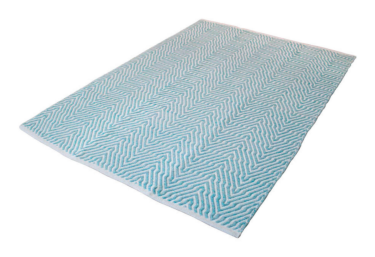 360Living Teppich Aperitif türkis B/L: ca. 120x170 cm Aperitif - türkis (120,00/170,00cm) - 360Living