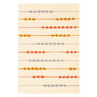 Arte Espina Kurzflorteppich Spirit 3083 orange B/L: ca. 170x240 cm Spirit 3083 - orange/beige (170,00/240,00cm) - Arte Espina