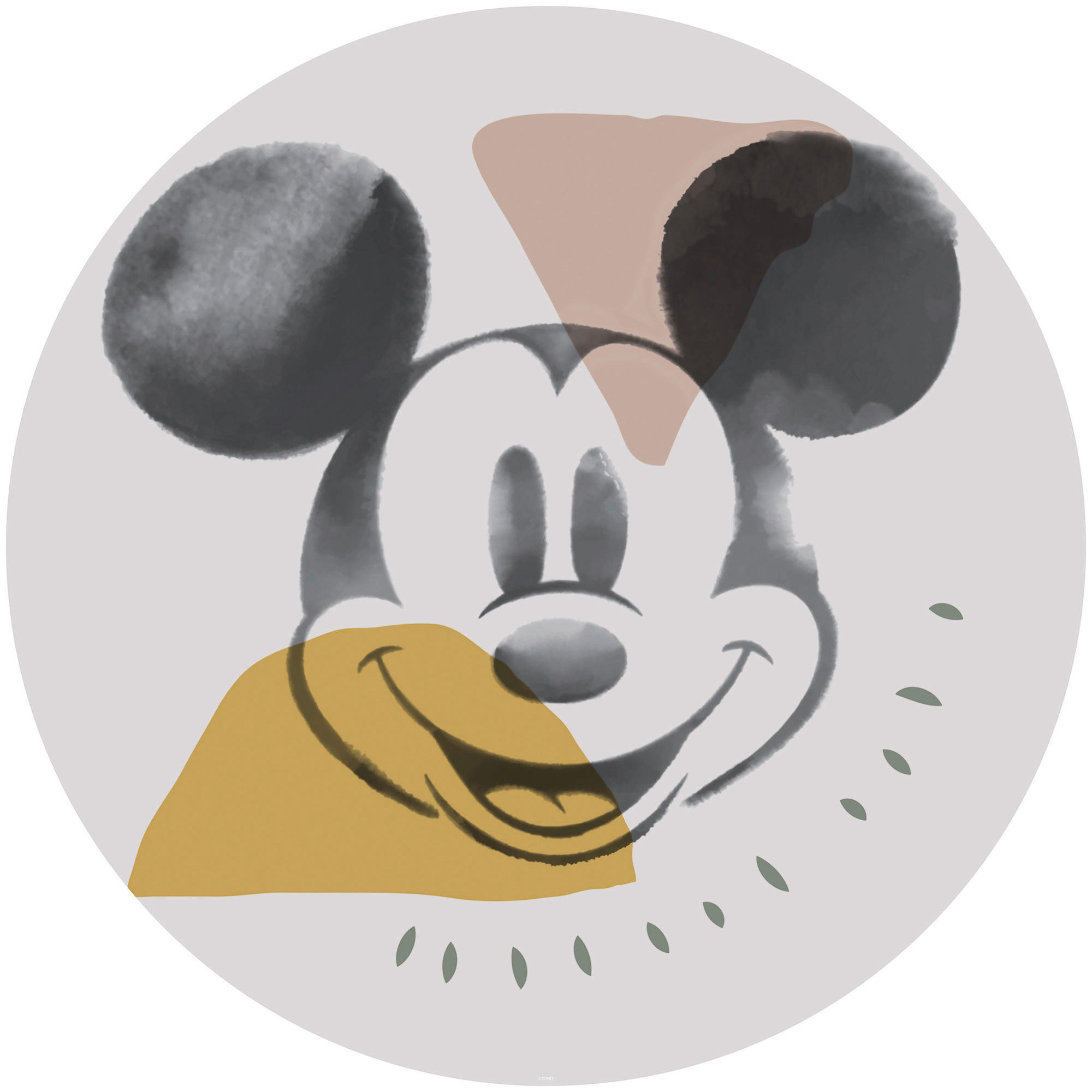 Komar Fototapete Mickey Abstract D: ca. 125 cm Mickey Abstract - (125,00cm) - Komar