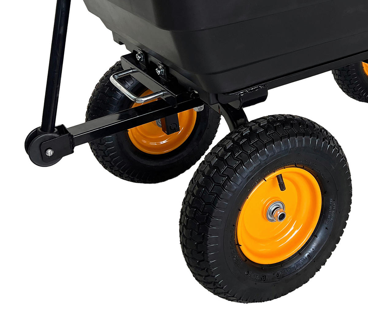 Westmann Schubkarre Prakta schwarz B/H/L: ca. 59,5x105x119 cm Prakta - schwarz (119,00/59,50/105,00cm) - Westmann