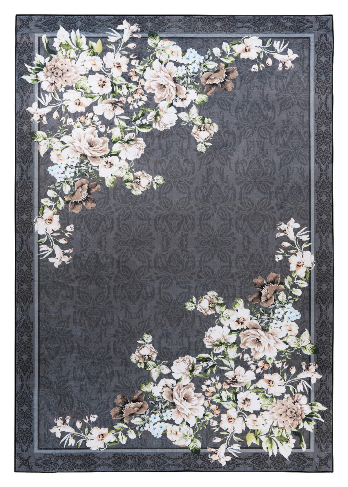 Obsession Teppich My Tranquil grau B/H/T/L/D: ca. 200x0,6x0x290x0 cm My Tranquil - grau (290,00/200,00/0,60cm) - Obsession