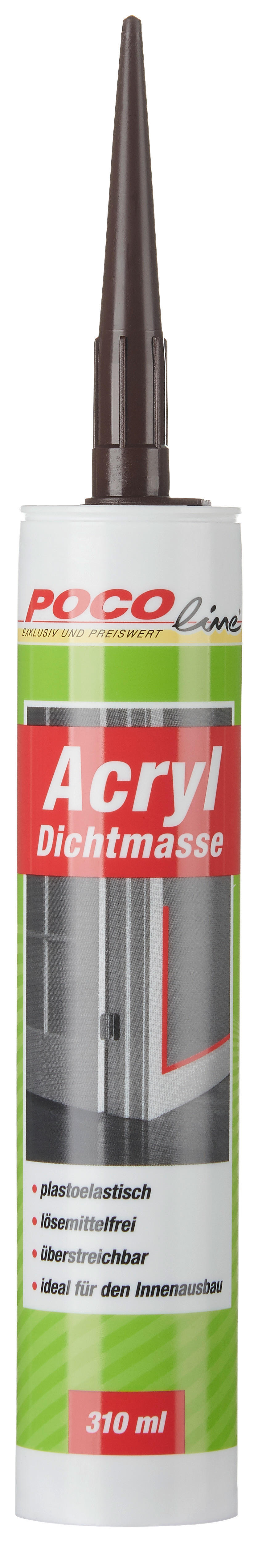 POCOline Acryl Fugendicht braun ca. 0,3 l