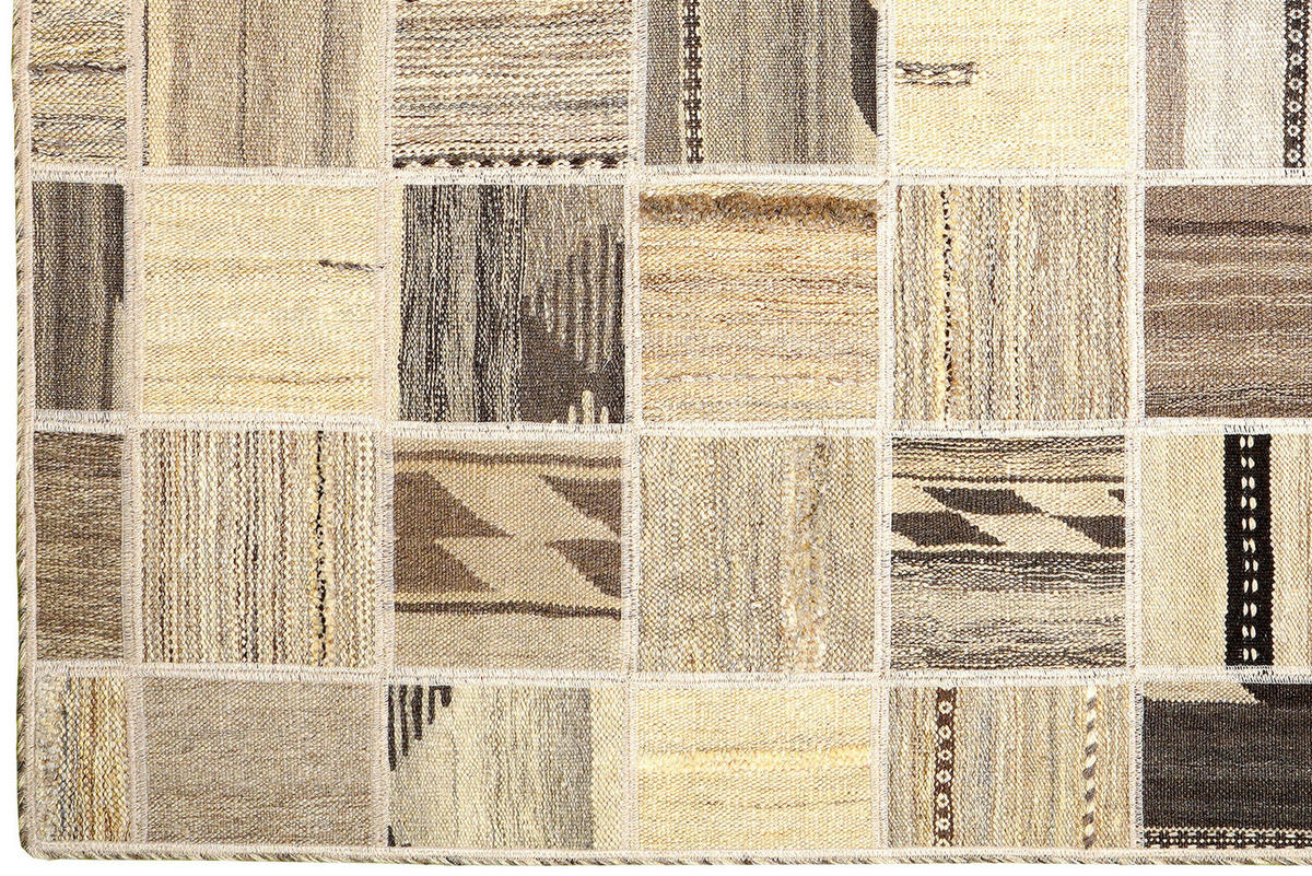 PersaTepp Teppich Kelim Tekkehdouz beige B/H/L: ca. 150x1x200 cm Kelim Tekkehdouz - beige (200,00/150,00/1,00cm) - PersaTepp